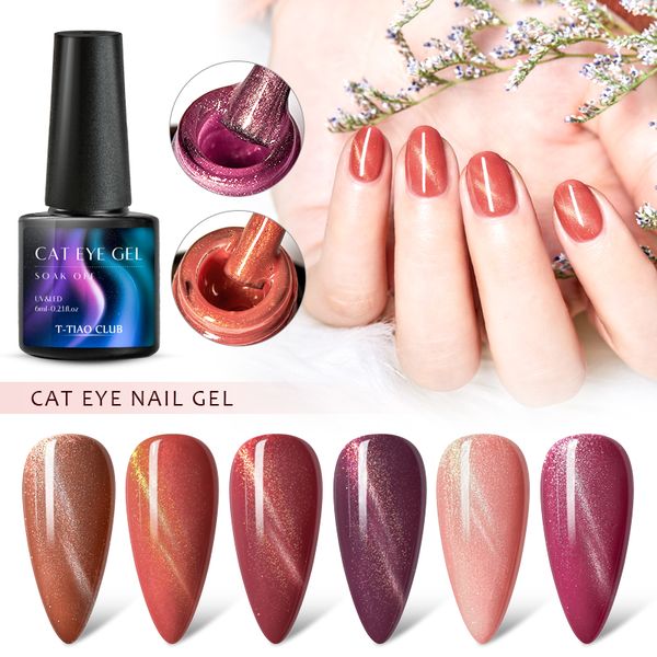 t-tiao club mangnet cat eye nail gel chameleon magnetic uv led nail varnish soak off 6ml semi permanent manicure gel lacquer, Red;pink
t-tiao club mangnet cat eye nail gel chameleon magnetic uv led nail varnish soak off 6ml semi permanent manicure gel lacquer, Red;pink