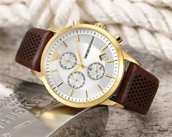 all dials work ar luxury men watches montre homme fashion leather quartz watch men dress business male clock reloj hombre yu, Slivery;brown
all dials work ar luxury men watches montre homme fashion leather quartz watch men dress business male clock reloj hombre yu, Slivery;brown