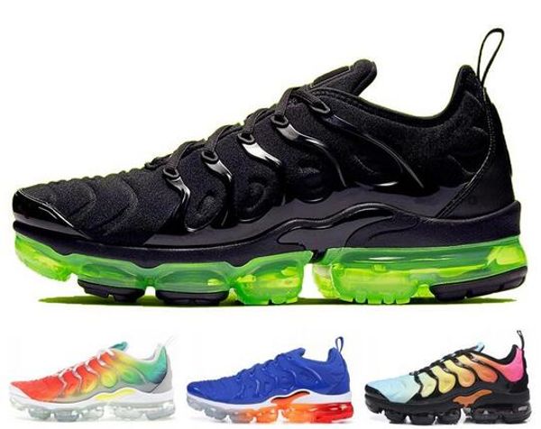 2019 tn plus rainbow running shoes men women grape black volt sole ultra white black designer shoes sport sneakers trainers 5-11
2019 tn plus rainbow running shoes men women grape black volt sole ultra white black designer shoes sport sneakers trainers 5-11