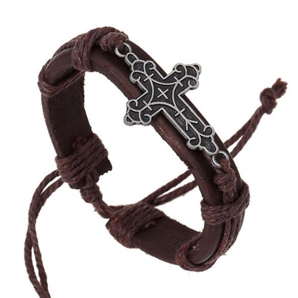 100% leather bracelet flower cross charm men bracelet fashion alloy charms bracelet jewelry party fine jewelry leather for unisex, Golden;silver
100% leather bracelet flower cross charm men bracelet fashion alloy charms bracelet jewelry party fine jewelry leather for unisex, Golden;silver