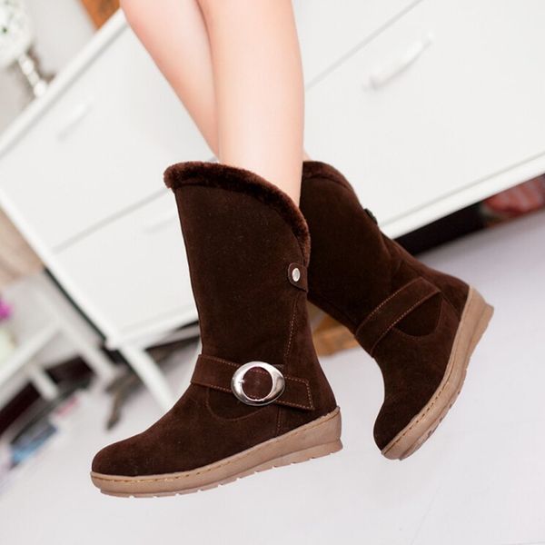 metal buckle strap snow boots women casual round-head flat-bottomed flat-heeled non-slip cotton shoes woman chaussures femme, Black
metal buckle strap snow boots women casual round-head flat-bottomed flat-heeled non-slip cotton shoes woman chaussures femme, Black