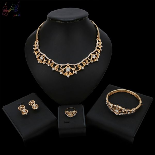 yulaili african jewelry sets heart shape crystal choker necklace stud earrings charm bangle ring for women wedding jewelery set wholesale, Black
yulaili african jewelry sets heart shape crystal choker necklace stud earrings charm bangle ring for women wedding jewelery set wholesale, Black