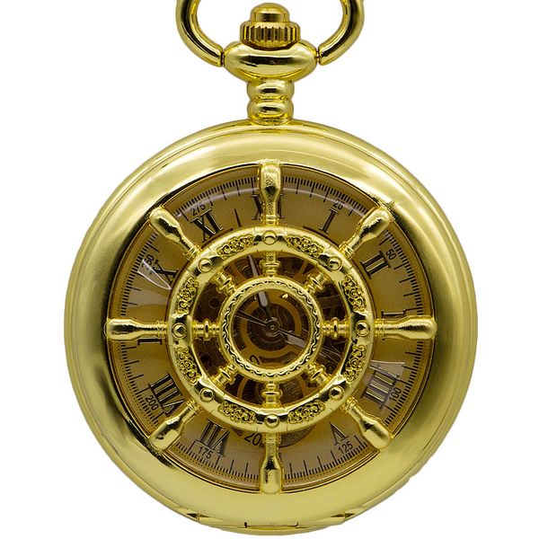 6 pieces golden fob watches mechanical pocket watches engraved roman numbers for men women, Slivery;golden
6 pieces golden fob watches mechanical pocket watches engraved roman numbers for men women, Slivery;golden