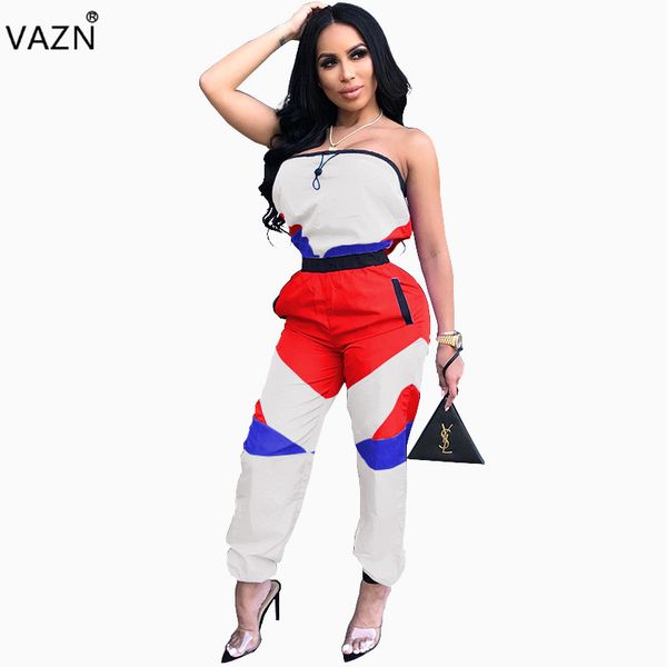 vazn 2019 spring fashion casual women print 4 color regular long jumpsuits lady strapless sleeveless jumpsuits xyz3233, Black;white
vazn 2019 spring fashion casual women print 4 color regular long jumpsuits lady strapless sleeveless jumpsuits xyz3233, Black;white
