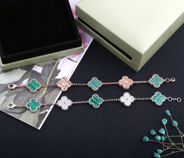 2020 luxury designer jewelry women bracelets 5 flower bracelet gold diamond bracelet shell designer bangles turkish jewelry, Golden;silver
2020 luxury designer jewelry women bracelets 5 flower bracelet gold diamond bracelet shell designer bangles turkish jewelry, Golden;silver