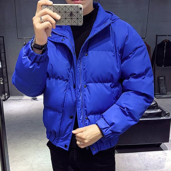 winter new jacket men's warm fashion thick parka men solid color casual hooded coat man streetwear wild loose cotton jacket men, Black
winter new jacket men's warm fashion thick parka men solid color casual hooded coat man streetwear wild loose cotton jacket men, Black