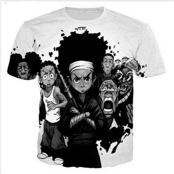 summer style men women fashion short sleeve boondocks funny t-shirts the 3d print casual t shirts ql053, White;black
summer style men women fashion short sleeve boondocks funny t-shirts the 3d print casual t shirts ql053, White;black
