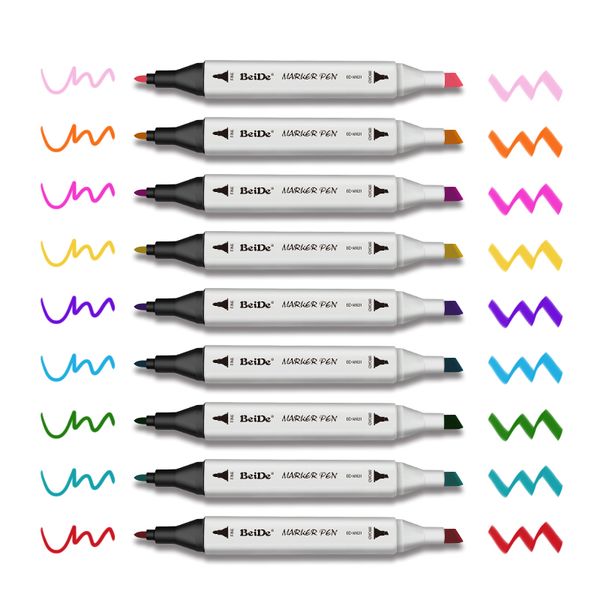 beide dual tip markers art supplies 60 80 drawing sketching markers felt-tip pens set
beide dual tip markers art supplies 60 80 drawing sketching markers felt-tip pens set