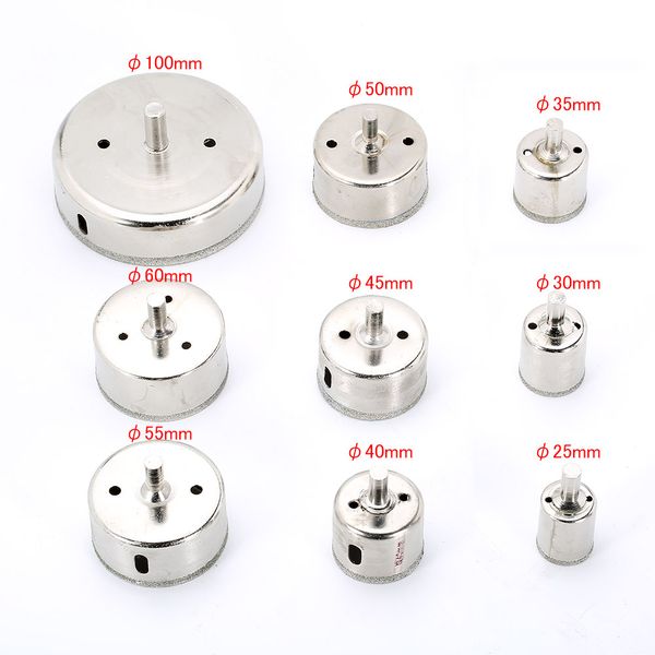diamond drill bit set 25-100mm diamond tools hole saw use for glass, marble, tile or granite
diamond drill bit set 25-100mm diamond tools hole saw use for glass, marble, tile or granite