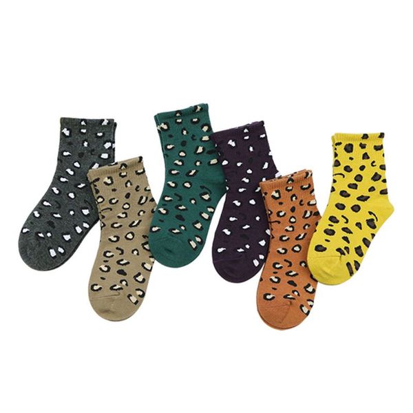 5pairs children leopard print socks autumn winter warm middle tube stocking sox a2ub, Pink;yellow
5pairs children leopard print socks autumn winter warm middle tube stocking sox a2ub, Pink;yellow