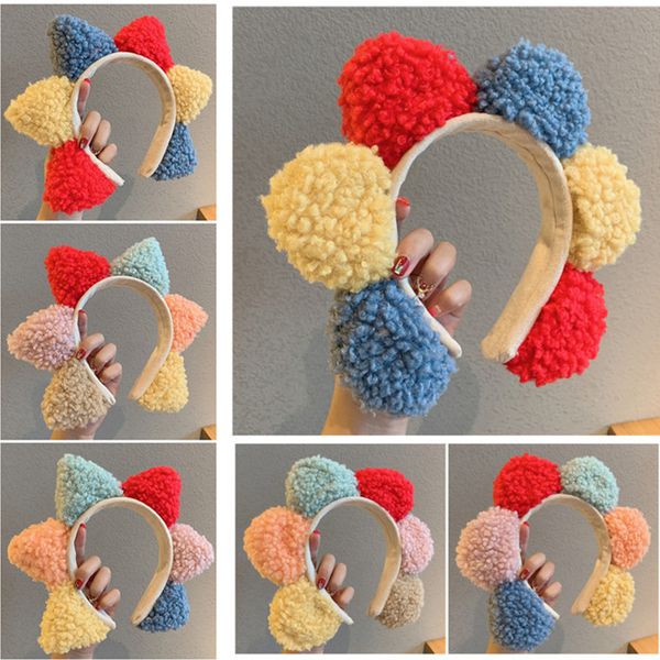 5pcs/lot girls cute rainbow fluffy pompom ball hair hoop princess birthday party cloth wrapped styling hairbands dance headdress, Slivery;white
5pcs/lot girls cute rainbow fluffy pompom ball hair hoop princess birthday party cloth wrapped styling hairbands dance headdress, Slivery;white