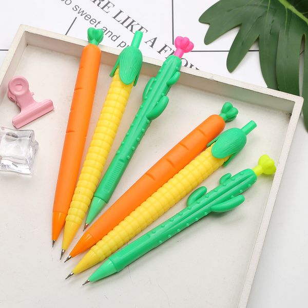 36 pcs/lot 0.5/0.7mm cactus corn mechanical pencil cute carrot automatic drawing pen school writing supplies stationery gift, Blue;orange
36 pcs/lot 0.5/0.7mm cactus corn mechanical pencil cute carrot automatic drawing pen school writing supplies stationery gift, Blue;orange