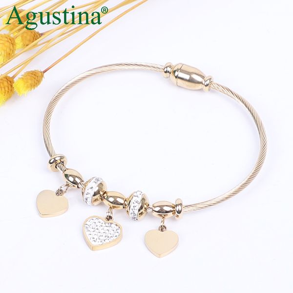 2020 stainless steel bracelet for women gold bracelet fashion jewelry heart bohemian bracelets beads wholesale, Black
2020 stainless steel bracelet for women gold bracelet fashion jewelry heart bohemian bracelets beads wholesale, Black
