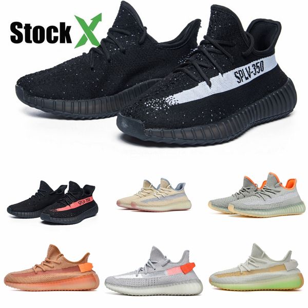 

designer shoes yecheil yeezreel reflective cloud white citrin kanye west designer shoes black static clay glow zebra men women sneakers #qa7