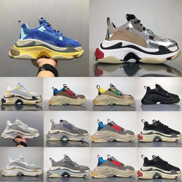 Hot Outdoor shoes Paris Designer Luxury Shoes 17FW Triple-S Sneaker 6 Layer Combination Fashion Casual Retro Day Sport Shoes Women Men 35-46
Hot Outdoor shoes Paris Designer Luxury Shoes 17FW Triple-S Sneaker 6 Layer Combination Fashion Casual Retro Day Sport Shoes Women Men 35-46