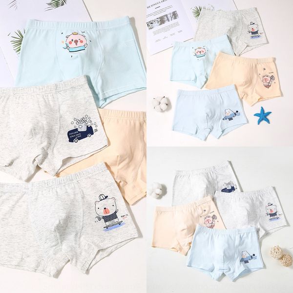 4-piece boy's pure cotton underwear children's boxer under under pants cotton baby boy's medium and large children's box, Camo
4-piece boy's pure cotton underwear children's boxer under under pants cotton baby boy's medium and large children's box, Camo