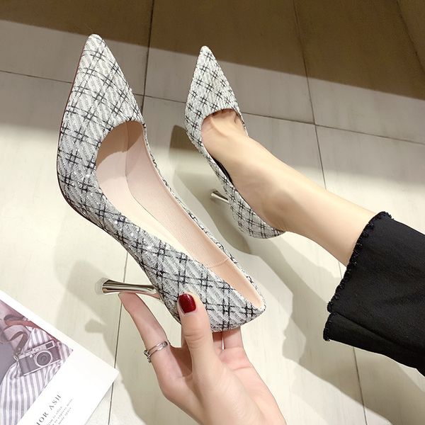 gold lace up heels women's high-heeled shoes pointed pumps sweet sandals ladies slip om all-match lace-up beige toe brief fine, Black
gold lace up heels women's high-heeled shoes pointed pumps sweet sandals ladies slip om all-match lace-up beige toe brief fine, Black