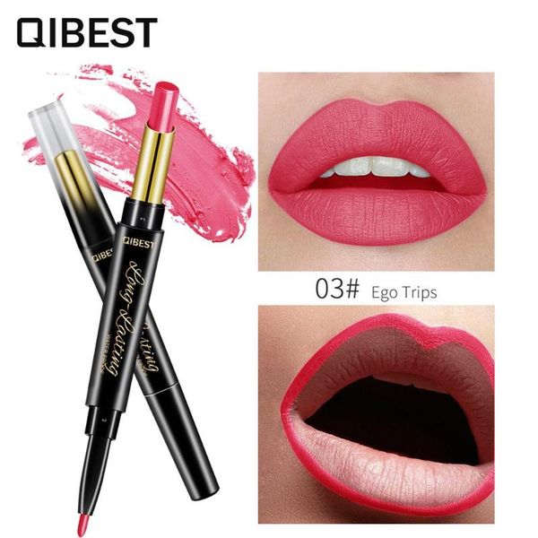 qi15colors dual head lipstick moisturizing matte lipstick & lip liner rotating lip liner
qi15colors dual head lipstick moisturizing matte lipstick & lip liner rotating lip liner