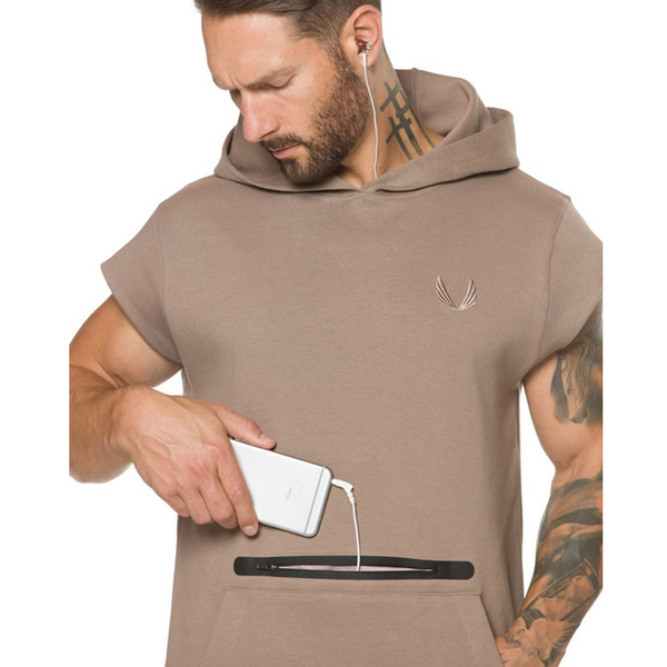 mens fitness bodybuilding sweatshirt hoodies sleeveless shirt sportswear workout hooded jackets gym tracksuit running jacket, Black;red
mens fitness bodybuilding sweatshirt hoodies sleeveless shirt sportswear workout hooded jackets gym tracksuit running jacket, Black;red