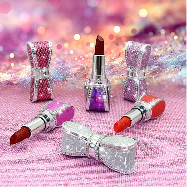 new diamond bow-knot lipstick romantic within temptation lipstick waterproof long lasting matte velvet special 3.8g
new diamond bow-knot lipstick romantic within temptation lipstick waterproof long lasting matte velvet special 3.8g