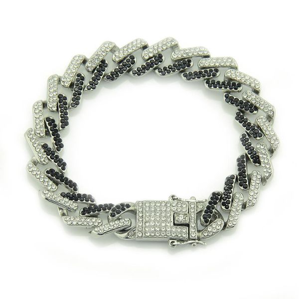 new fashion red blue black colorful diamond mens cuban link chain bracelets rapper hip hop chains bracelet wristband jewelry gifts for guys
new fashion red blue black colorful diamond mens cuban link chain bracelets rapper hip hop chains bracelet wristband jewelry gifts for guys