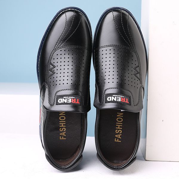 men shoes hidden elevator 6 centimeter leather boot shoes 2019 spring new style hollow out cool, Black
men shoes hidden elevator 6 centimeter leather boot shoes 2019 spring new style hollow out cool, Black
