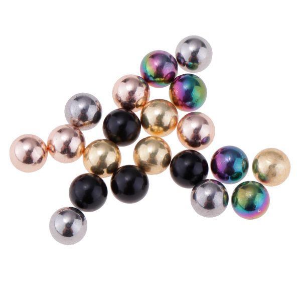 20pcs stainless steel 4mm ball replacement piercing jewelry 16g tragus balls, Slivery;golden
20pcs stainless steel 4mm ball replacement piercing jewelry 16g tragus balls, Slivery;golden