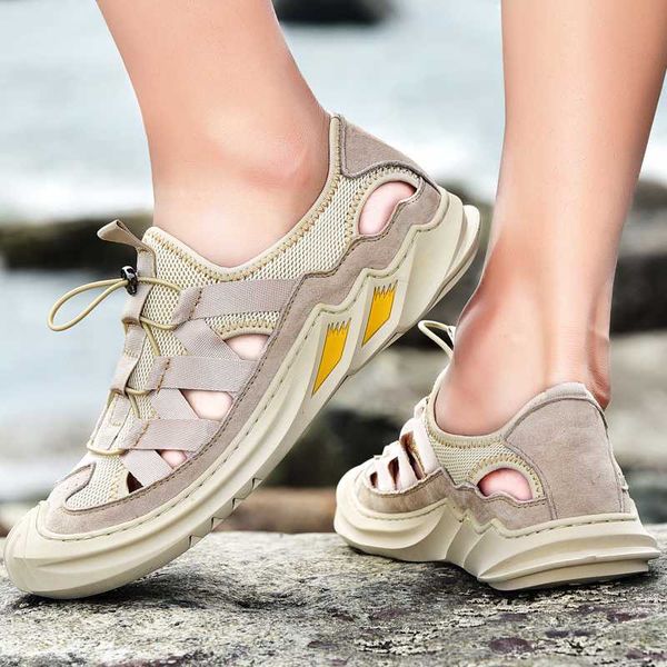 men sandals summer shoes breathable slippers men outdoor beach casual shoes fashion male sandals water sandalia masculina, Black
men sandals summer shoes breathable slippers men outdoor beach casual shoes fashion male sandals water sandalia masculina, Black