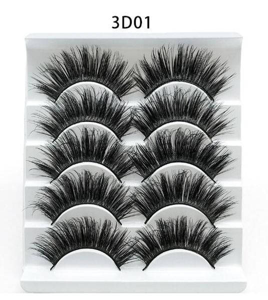 false eyelashes wispy fluffy thick long 5 pairs fake eye lashes 100% handmade natural eye extension beauty tools
false eyelashes wispy fluffy thick long 5 pairs fake eye lashes 100% handmade natural eye extension beauty tools