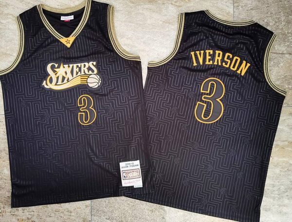 retro hardwoods classics 3 iverson philadelphia 76ers vintage mitchell & ness 2000-01 basketball jersey01, Black;red
retro hardwoods classics 3 iverson philadelphia 76ers vintage mitchell & ness 2000-01 basketball jersey01, Black;red