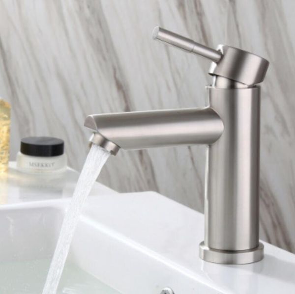 kitchen faucets 304 stainless steel basin faucet bathroom hand wash and cold water tap
kitchen faucets 304 stainless steel basin faucet bathroom hand wash and cold water tap