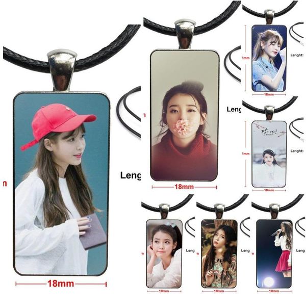 for men women iu ji eun steel color jewelry fashion statement necklace glass necklaces pendants, Silver
for men women iu ji eun steel color jewelry fashion statement necklace glass necklaces pendants, Silver