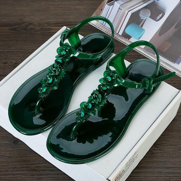 2020 summer women flat sandals women sandals flower decor beach jelly shoes non-slip flip flops holiday beach slippers, Black
2020 summer women flat sandals women sandals flower decor beach jelly shoes non-slip flip flops holiday beach slippers, Black