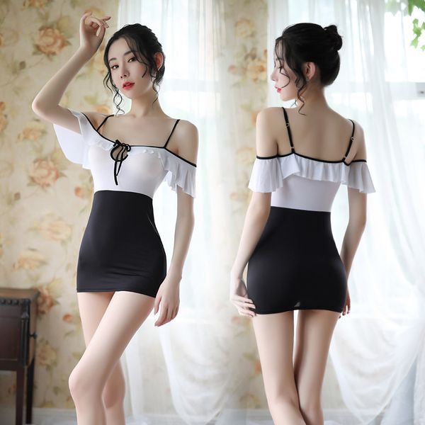 woman lingeries lace luxury women sleepwear pajamas womens clothing sexe women sleepwear pajamas pyjamas lingeries dhl, Black;white
woman lingeries lace luxury women sleepwear pajamas womens clothing sexe women sleepwear pajamas pyjamas lingeries dhl, Black;white
