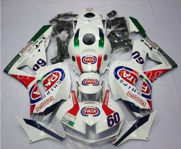 новый abs injection mold комплекты обтекателей для мотоциклов 100% подходят для honda cbr600rr f5 13 14 15 16 17 2013-2017 комплект обтекате 
новый abs injection mold комплекты обтекателей для мотоциклов 100% подходят для honda cbr600rr f5 13 14 15 16 17 2013-2017 комплект обтекате