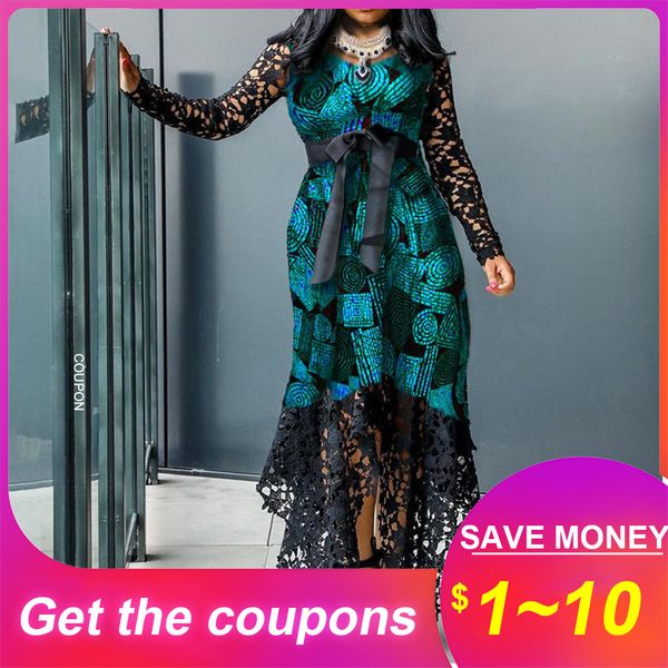 vinatge hollow out dress women 2019 stitching lace irregual hem maxi dress robe elegant long plus size asymmetrical party dinner, Black;gray
vinatge hollow out dress women 2019 stitching lace irregual hem maxi dress robe elegant long plus size asymmetrical party dinner, Black;gray
