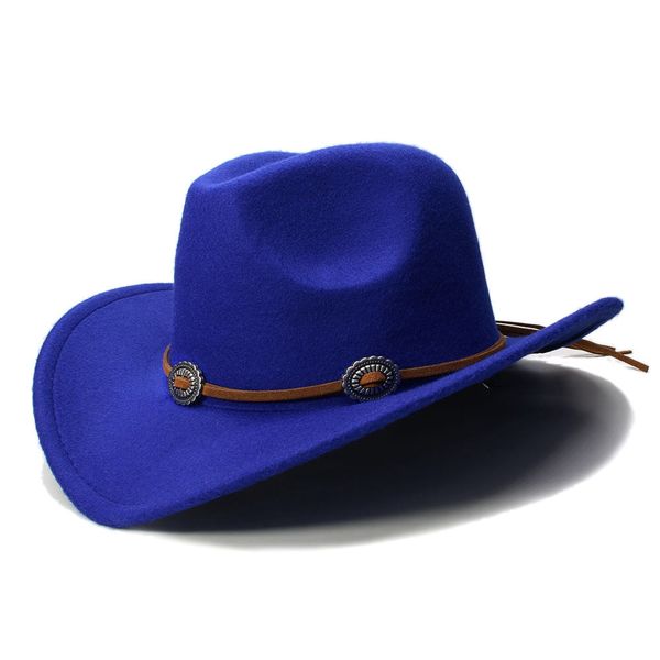 wide brim outdoor retro western cowboy cowgirl hats ethnic classic stylish trilby panama new fashion cap, Blue;gray
wide brim outdoor retro western cowboy cowgirl hats ethnic classic stylish trilby panama new fashion cap, Blue;gray