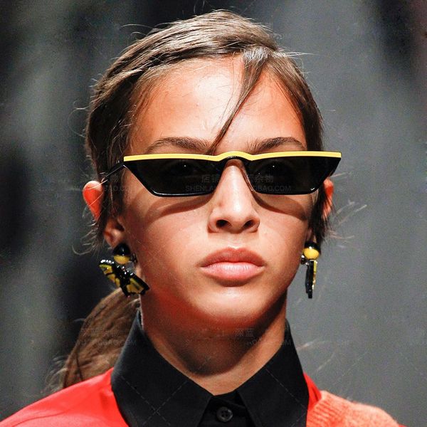 small frame fashion sun show sun glasses men's and women's personalized eyebrow glasses cool sunglasses, White;black
small frame fashion sun show sun glasses men's and women's personalized eyebrow glasses cool sunglasses, White;black