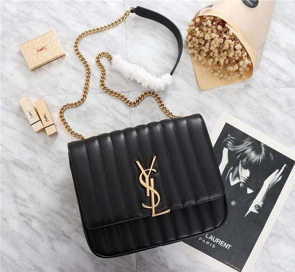 classic stripe style fashion chain bag for women real leather crossbody totes bag for ladies 532595
classic stripe style fashion chain bag for women real leather crossbody totes bag for ladies 532595