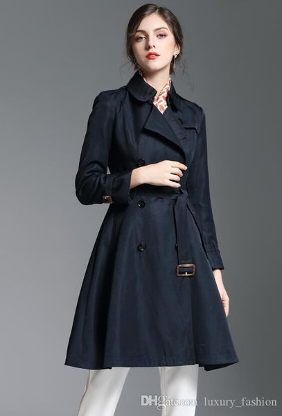 new arrival women fashion double breasted long dress trench coat branded design slim fit trench for women size s-xxl u1, Black;brown
new arrival women fashion double breasted long dress trench coat branded design slim fit trench for women size s-xxl u1, Black;brown