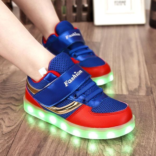 led kids boys girls shoes light up luminous children trainers sport sneakers new arrival, Black
led kids boys girls shoes light up luminous children trainers sport sneakers new arrival, Black
