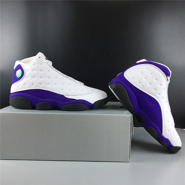 Lakers Rivals Basketball Shoes 13 13s Mens Fashion White Purple Black Cat Eyes Outdoor Trainer Sports Sneakers Designer Shoes High Quality
Lakers Rivals Basketball Shoes 13 13s Mens Fashion White Purple Black Cat Eyes Outdoor Trainer Sports Sneakers Designer Shoes High Quality