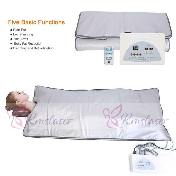 facory pricein 2 zones anti-aging far infrared fir sauna blanket body slimming detox therapy machine
facory pricein 2 zones anti-aging far infrared fir sauna blanket body slimming detox therapy machine