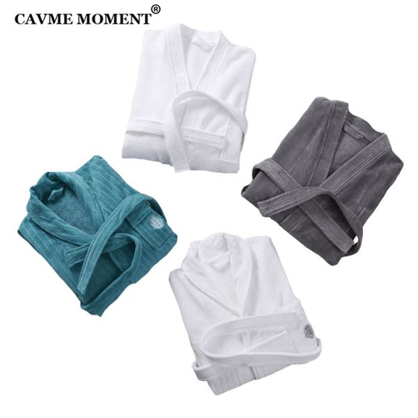 2019 cavme autumn winter bathrobe long kimono robes for couples l bathrobes thicken nightgown luxury sleepwear size, Black;red
2019 cavme autumn winter bathrobe long kimono robes for couples l bathrobes thicken nightgown luxury sleepwear size, Black;red