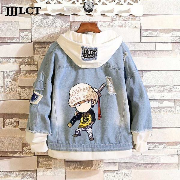 одна часть обезьяны д. луффи ророноа зоро косплей толстовки костюмы мужчины женщины денима пальто поддельные два куска толстовка случайные, Black
одна часть обезьяны д. луффи ророноа зоро косплей толстовки костюмы мужчины женщины денима пальто поддельные два куска толстовка случайные, Black