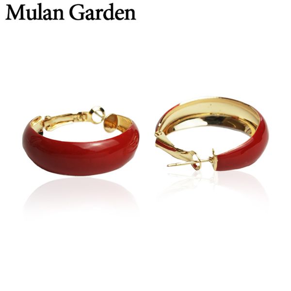 m&g red small hoop earrings for women round earrings fashion jewelry trendy elegant women accessories wholessale, Golden
m&g red small hoop earrings for women round earrings fashion jewelry trendy elegant women accessories wholessale, Golden
