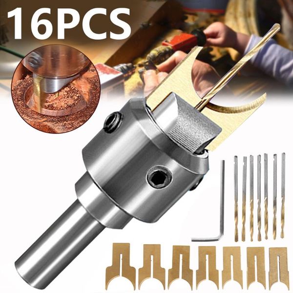 16pcs wooden bead make drill bit carbide ball blade woodworking milling cutter molding tool buddha router bit drills set 14-25mm
16pcs wooden bead make drill bit carbide ball blade woodworking milling cutter molding tool buddha router bit drills set 14-25mm