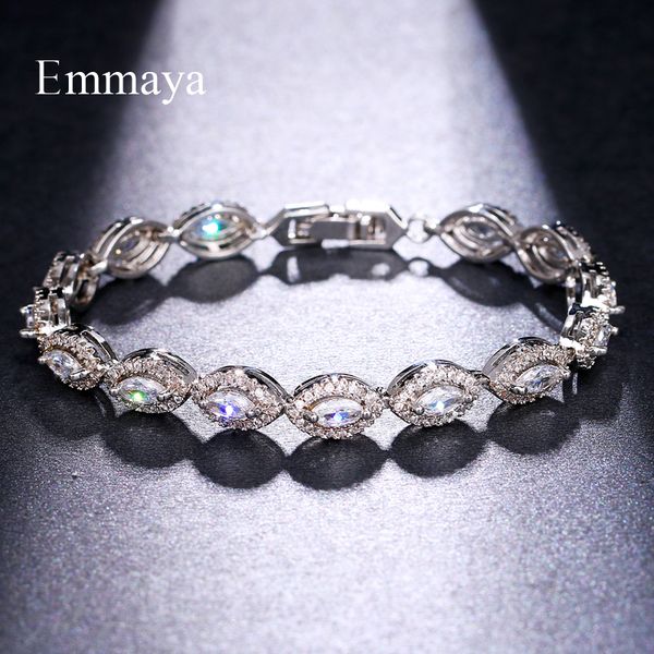 emmaya exquisite geometric multicolor bracelet around with shining cubic zircon for female classic choice in banquet, Black
emmaya exquisite geometric multicolor bracelet around with shining cubic zircon for female classic choice in banquet, Black