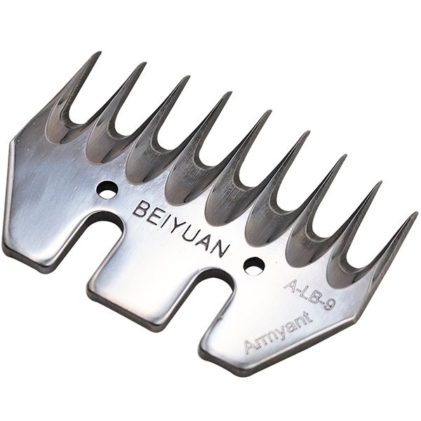 beiyuan 9 tooth sheep shearing clippers blade staright and elbowl goat shears convex comb cutter shearing clipper tooth blade
beiyuan 9 tooth sheep shearing clippers blade staright and elbowl goat shears convex comb cutter shearing clipper tooth blade