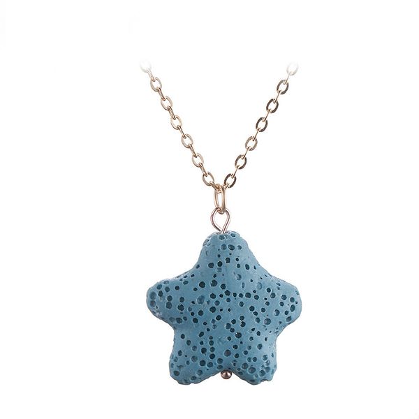 4 color Lava Rock necklace Essential Oil Diffuser Heart Star shape Natural Stone Pendant Gold chain For women Aromatherapy Fashion Jewelry
4 color Lava Rock necklace Essential Oil Diffuser Heart Star shape Natural Stone Pendant Gold chain For women Aromatherapy Fashion Jewelry